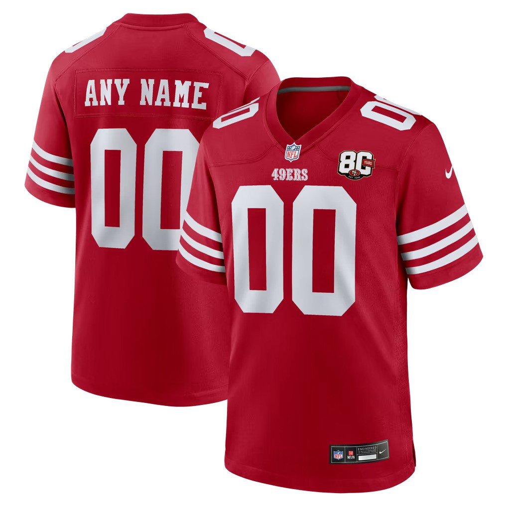San Francisco 49ers Jersey Scarlet 1