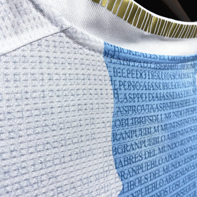 Argentina x Commemorative Home Authentic Player Issue Jersey