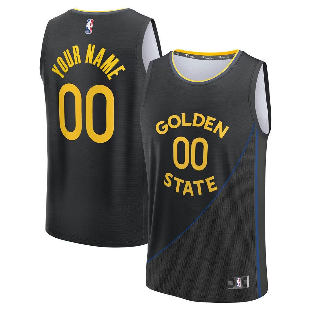 Golden State Warriors Jersey Black 1
