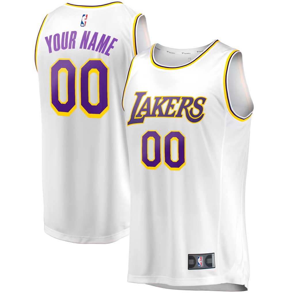 Los Angeles Lakers Jersey White 2