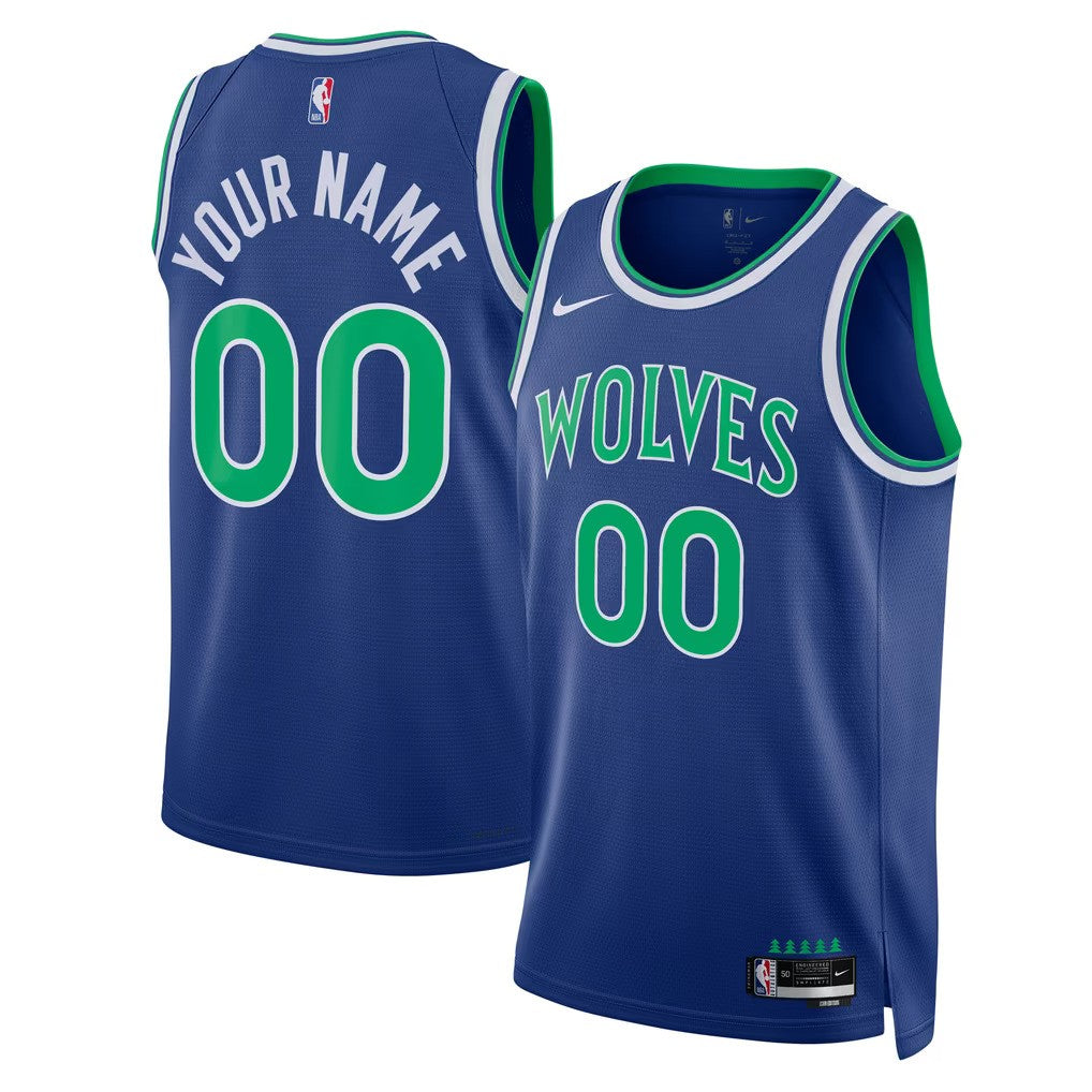 Minnesota Timberwolves Jersey Blue 1