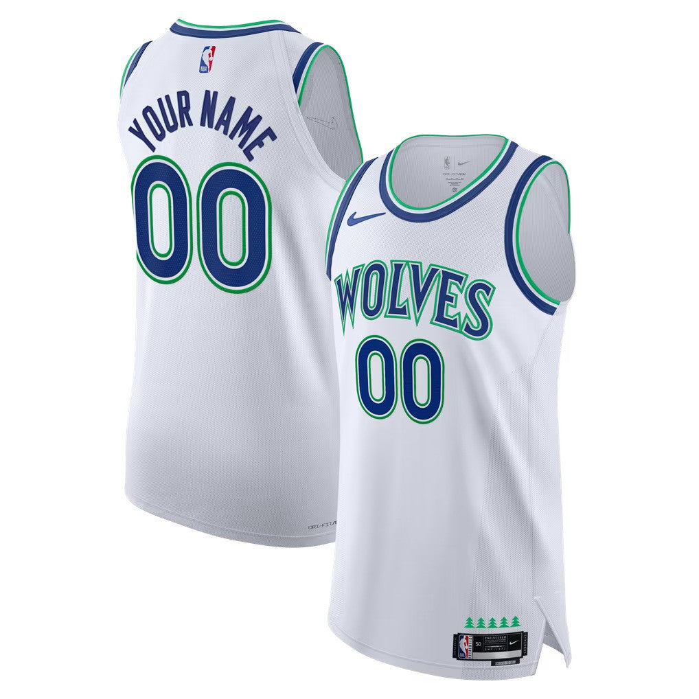 Minnesota Timberwolves Jersey White 2