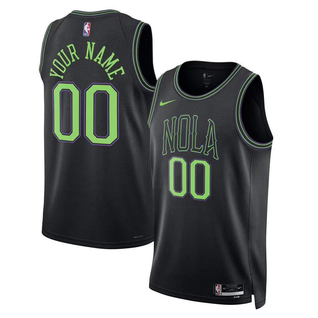 New Orleans Pelicans Jersey Black 1