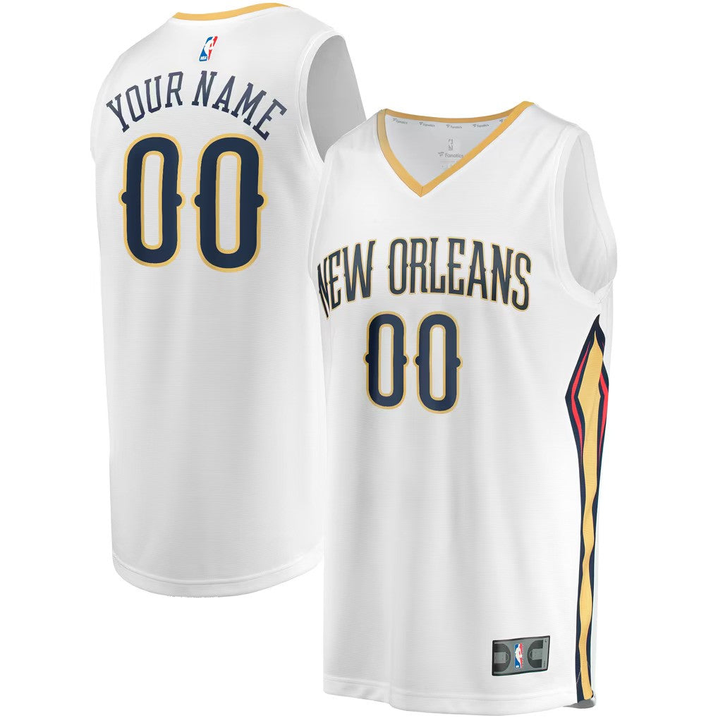 New Orleans Pelicans Jersey White 1