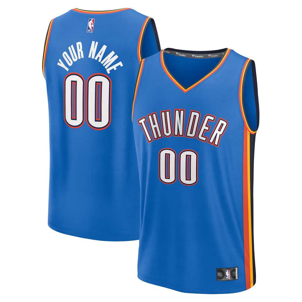 Oklahoma City Thunder Jersey Blue 1