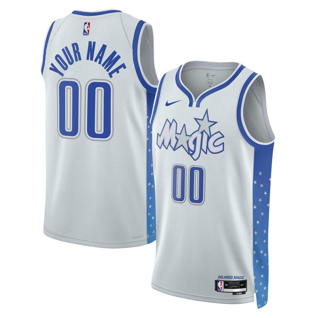 Orlando Magic Jersey Silver 1