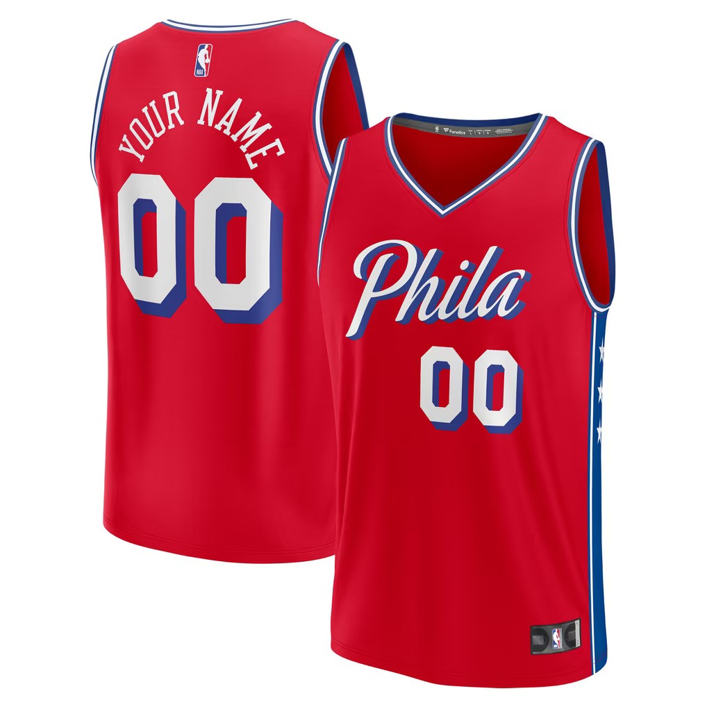 Philadelphia 76ers Jersey Red 1