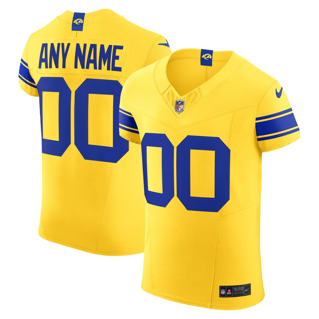 Los Angeles Rams Jersey Yellow 1