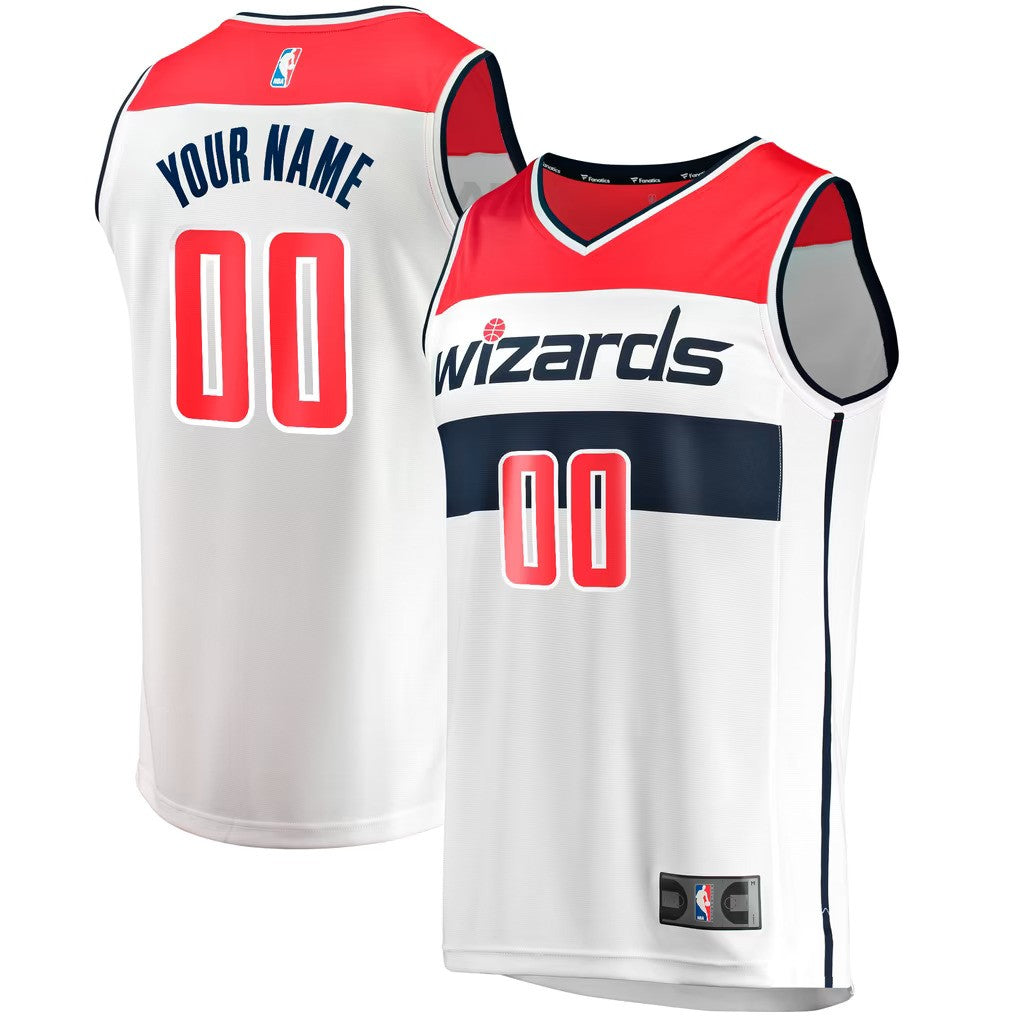Washington Wizards Jersey White 1