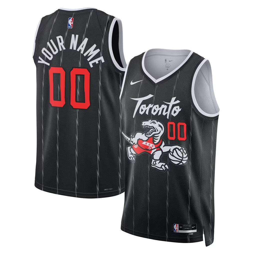 Toronto Raptors Jersey Black 3