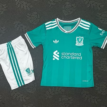 Liverpool 3rd 25/26 Kids Kit (Includes Shorts)