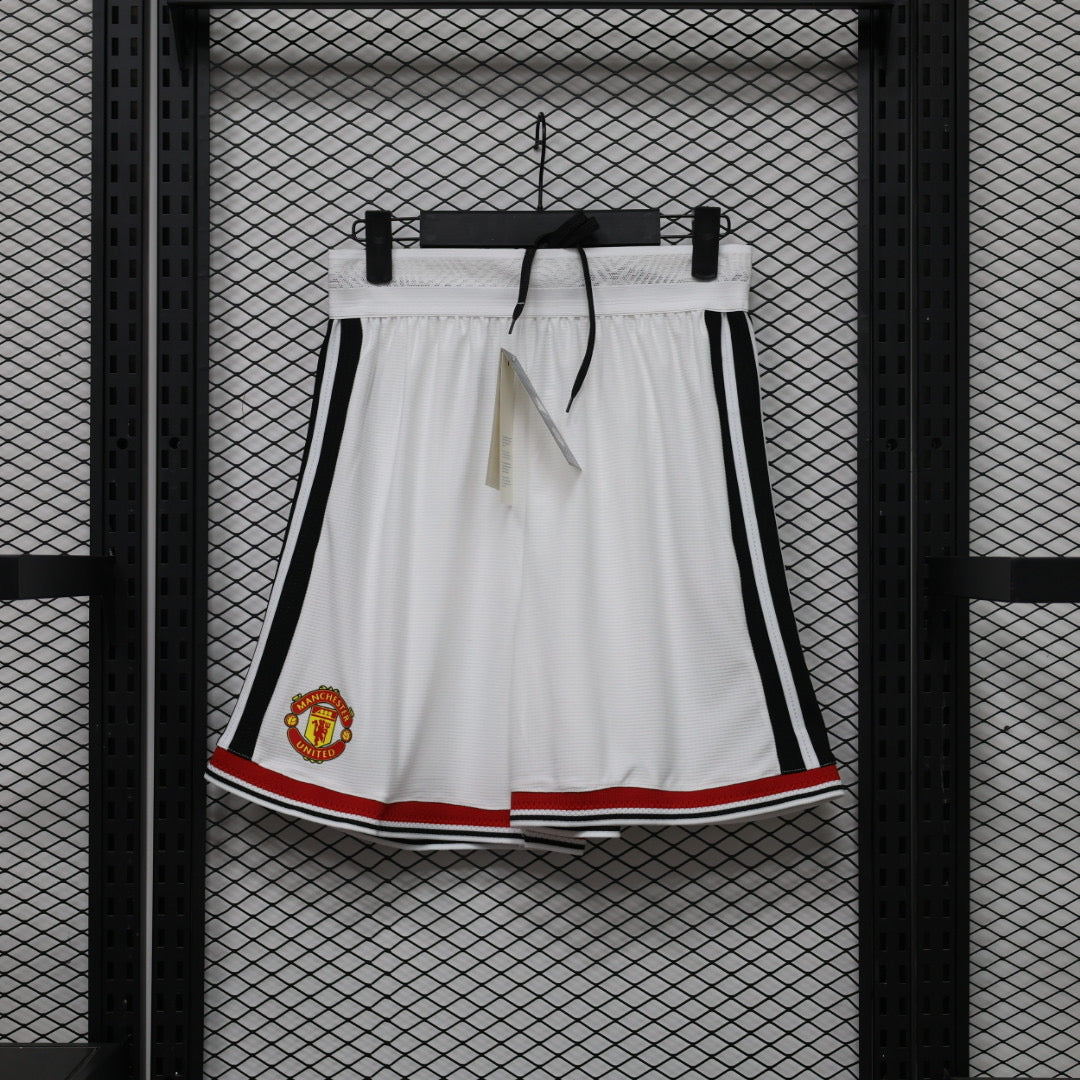 Man. Utd Home White 26/27 Shorts and Socks Set (Can Purchase Separate)