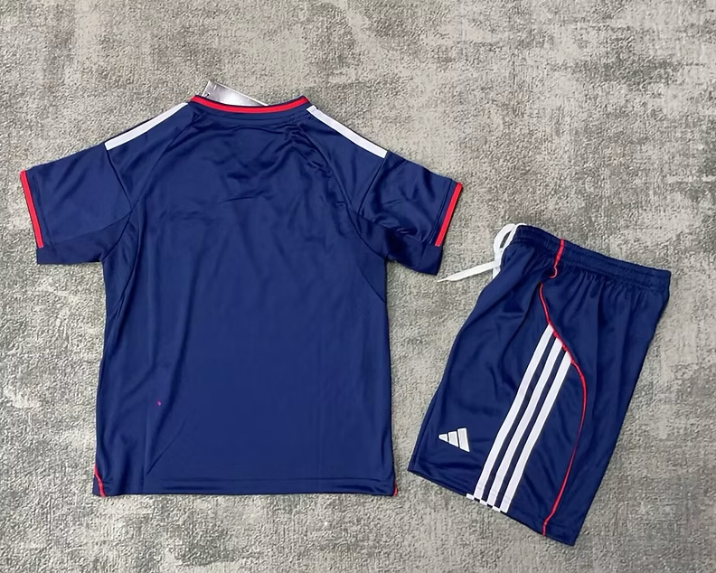 Olympique Lyon Away 25/26 Kids Kit (Includes Shorts)