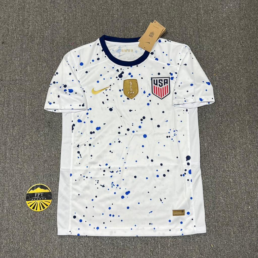 USA Woman's World Cup Home Version 2023 Men's Player Issue Jersey (Mens Fit)