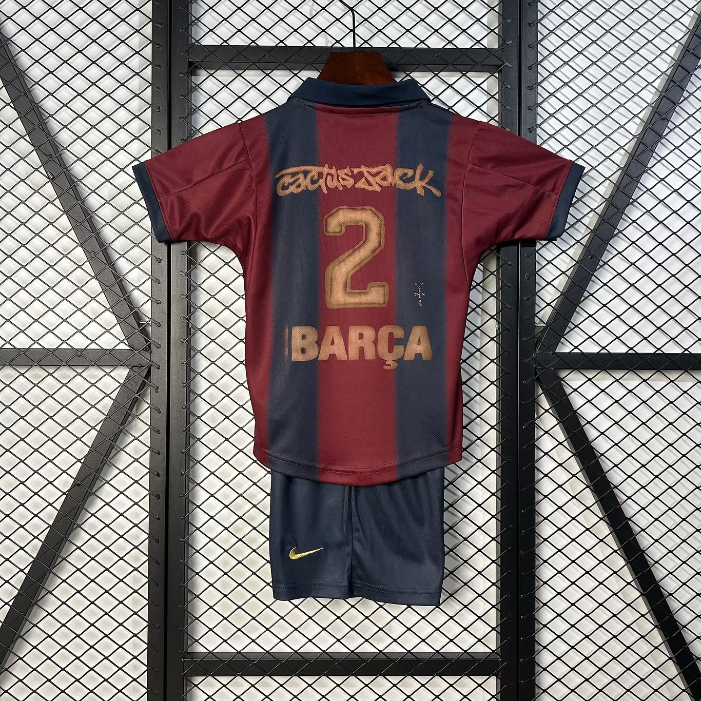 Barça x Travis Kids Kit (Includes Shorts)