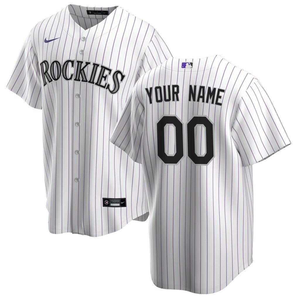Colorado Rockies Jersey White 2