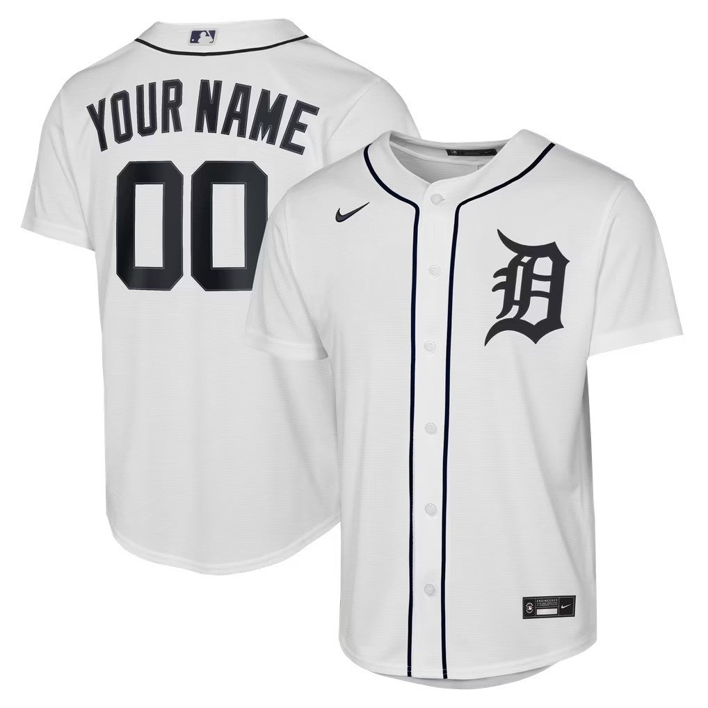 Detroit Tigers Jersey White 1