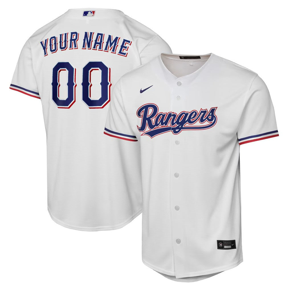 Texas Rangers Jersey White 1