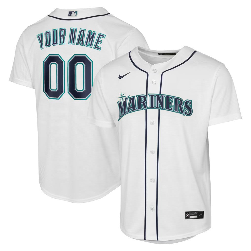Seattle Mariners Jersey White 1