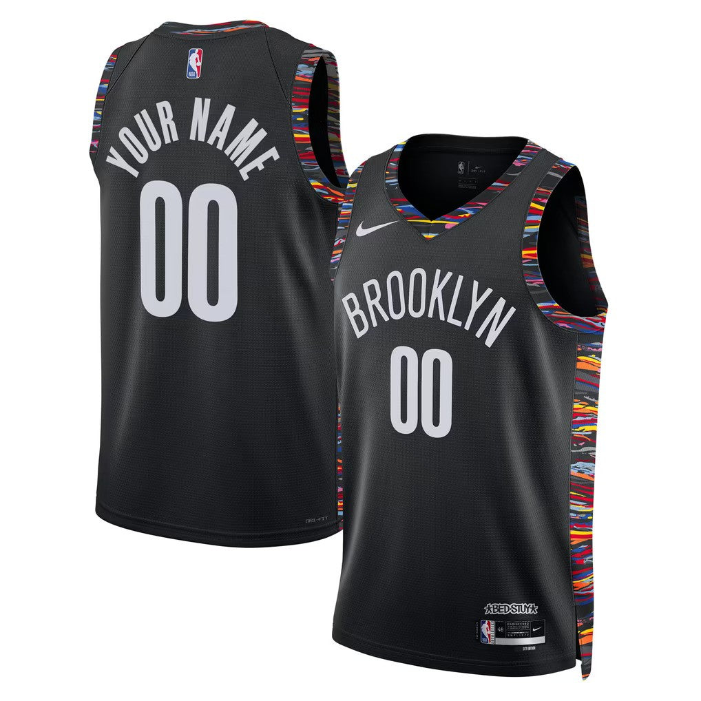 Brooklyn Nets Jersey Black 3