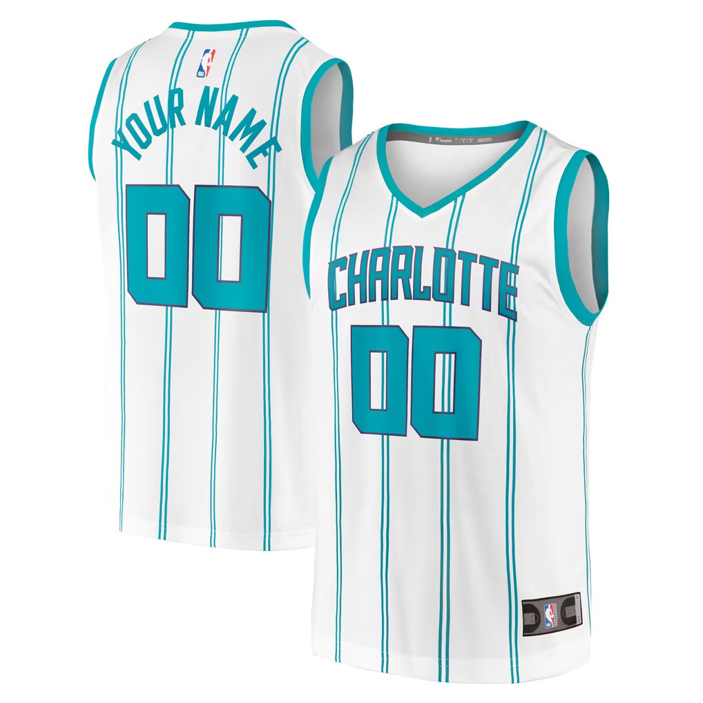 Charlotte Hornets Jersey White 2