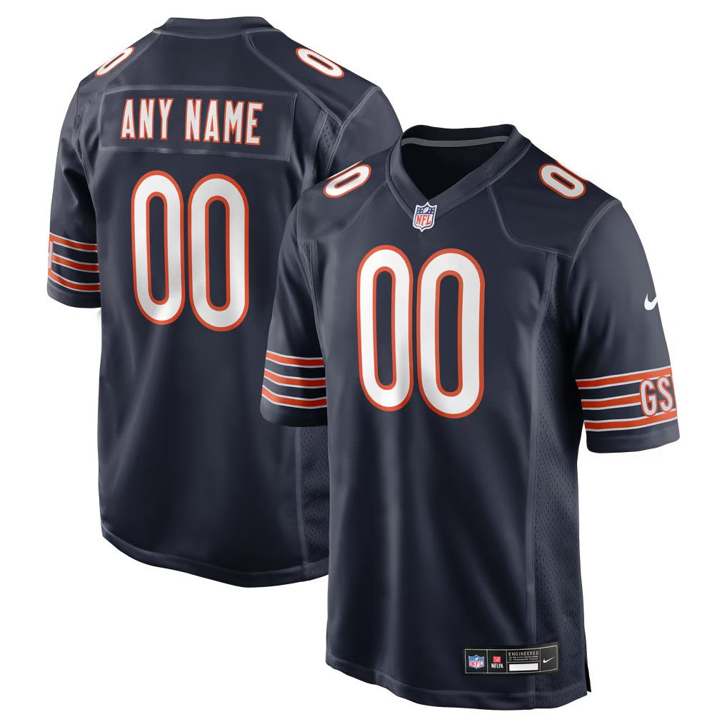Chicago Bears Jersey Navy 1