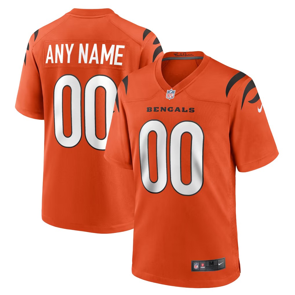 Cincinnati Bengals Jersey Orange 1