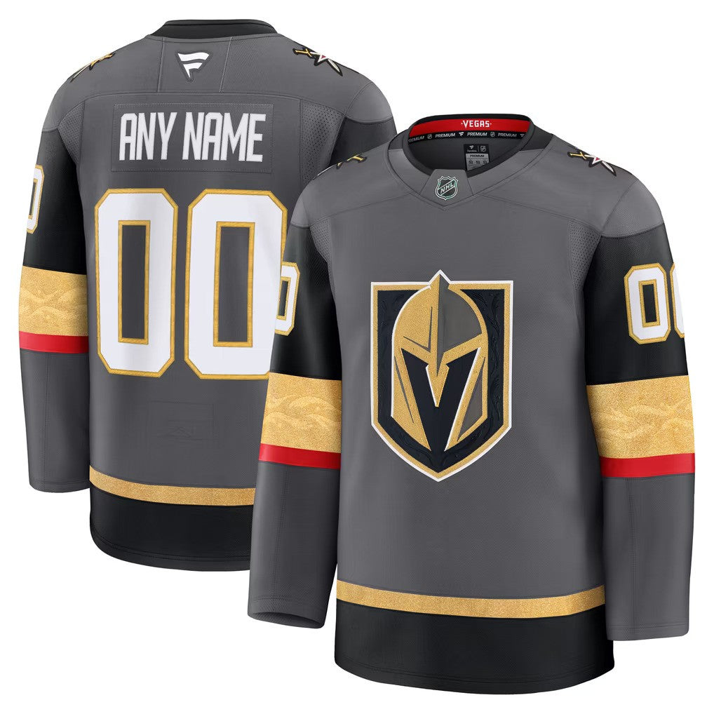 Vegas Golden Knights Jersey Gray 1