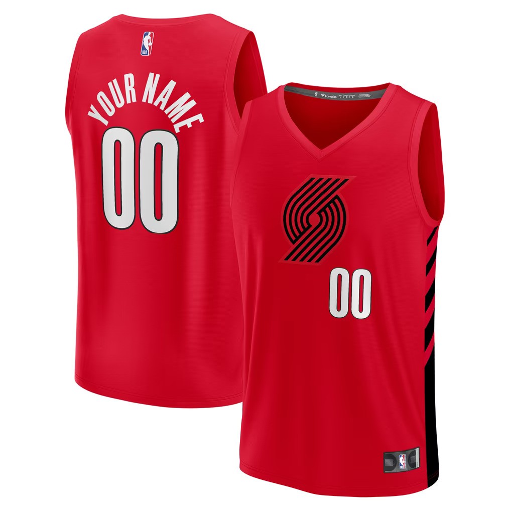 Portland Trail Blazers Jersey Red 1