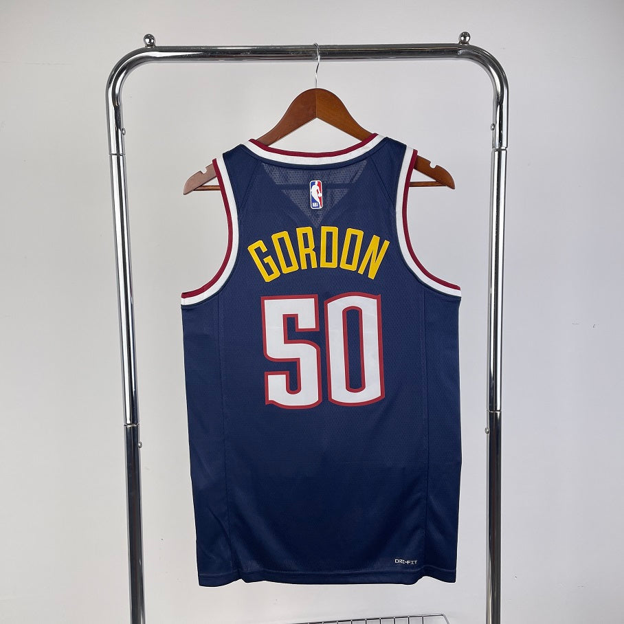 Denver Nuggets Navy Blue Jersey