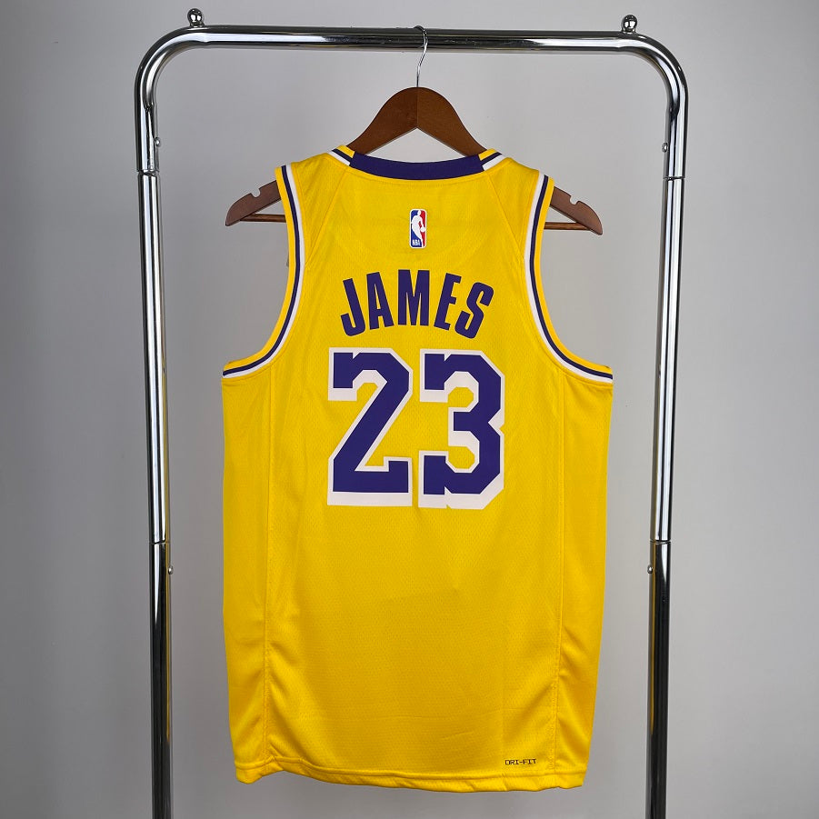 LA Lakers Yellow Jersey