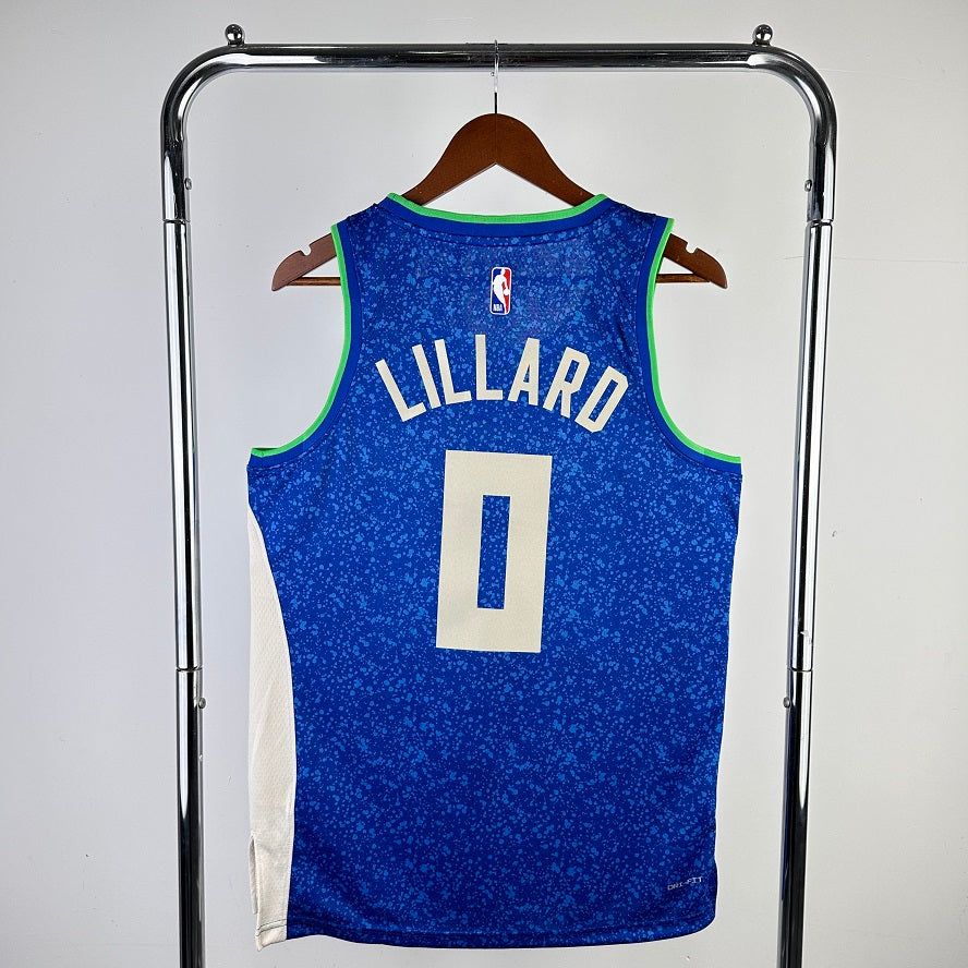 Milwaukee Bucks Blue Jersey