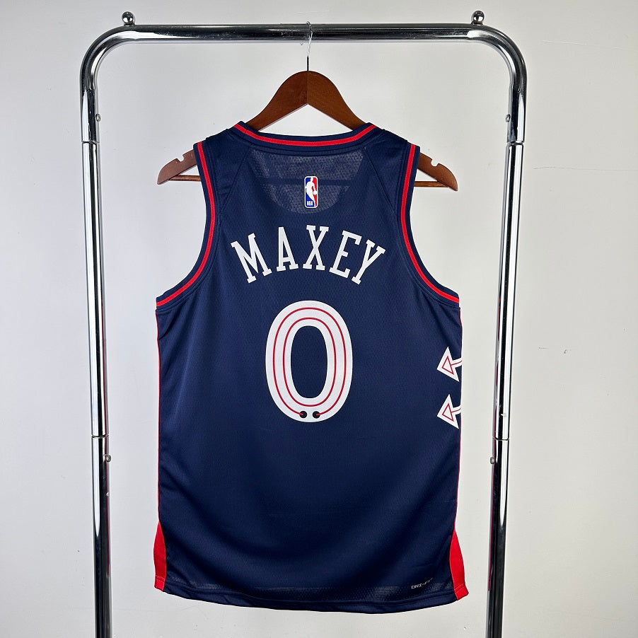 Philadelphia 76ers Navy Blue Jersey