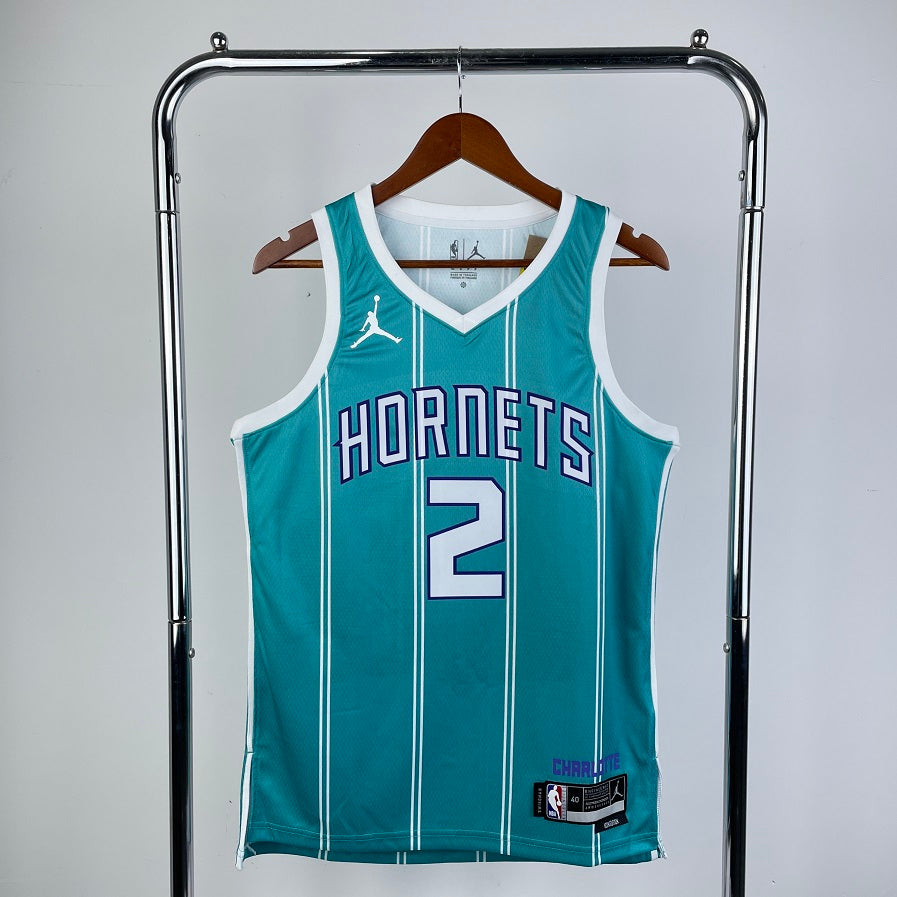 Charlotte Hornets Green/Blue Jersey