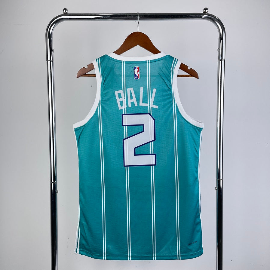 Charlotte Hornets Green/Blue Jersey