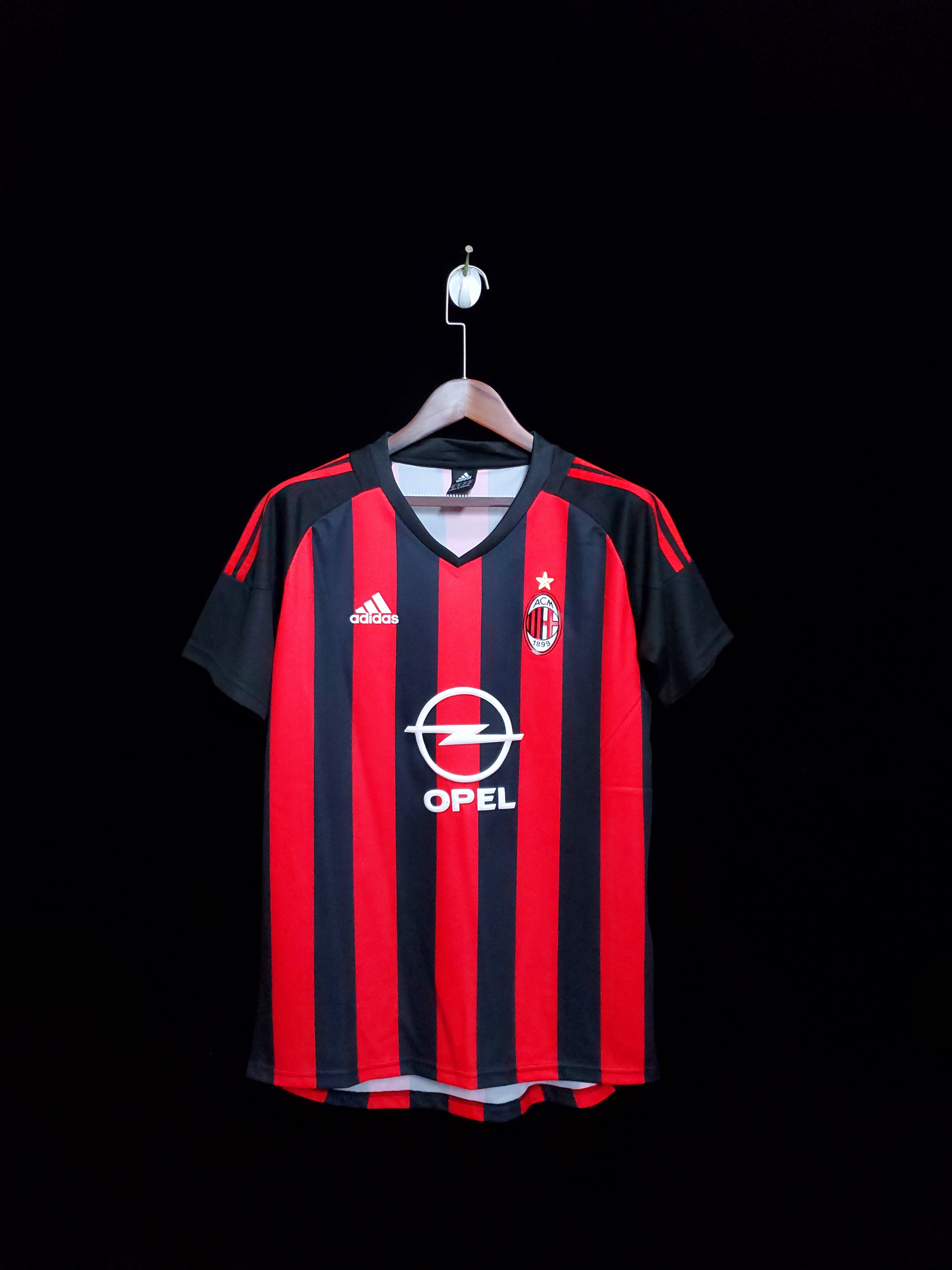 AC Milan Home 09/10 Long Sleeve Retro Jersey – FPT Sportz LLC