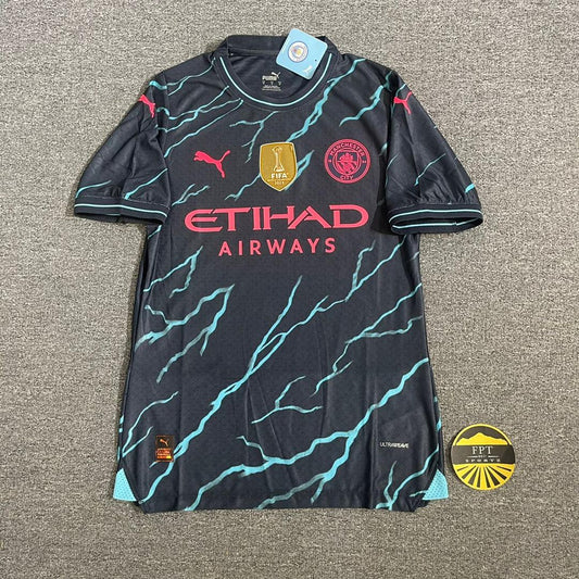 Man. City 3rd 23/24 Player Issue Kit