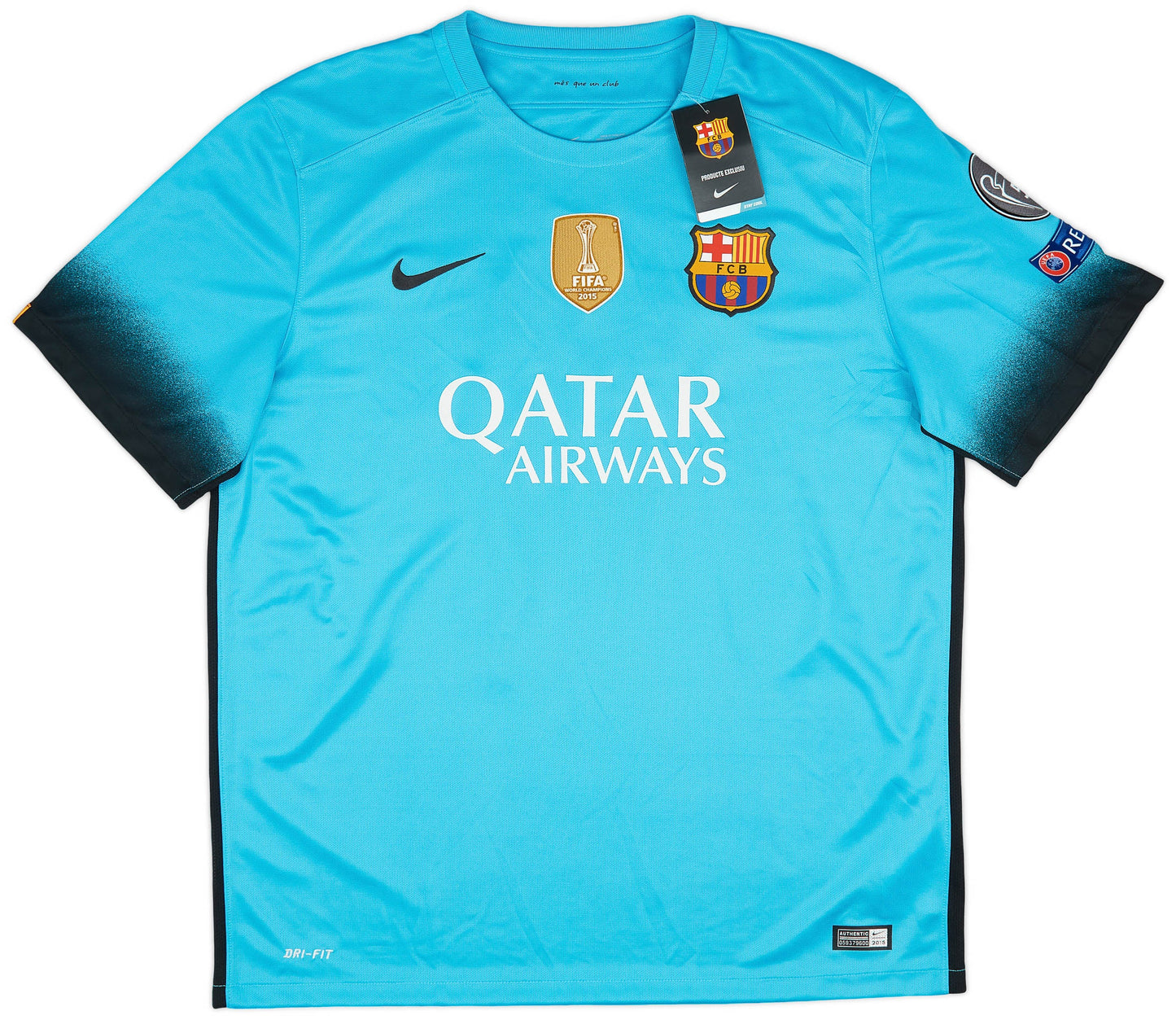 Barça 15/16 3rd Retro Club Jersey