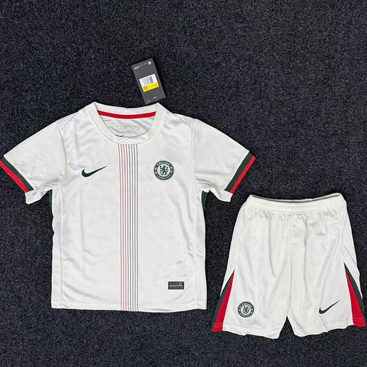 Chelsea Away 25/26 Kids Kit (Includes Shorts)