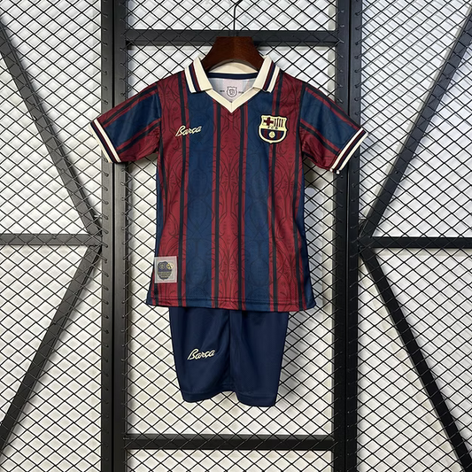 Barça 125th Anniversary Concept 25/26 Kids Kit (Includes Shorts)