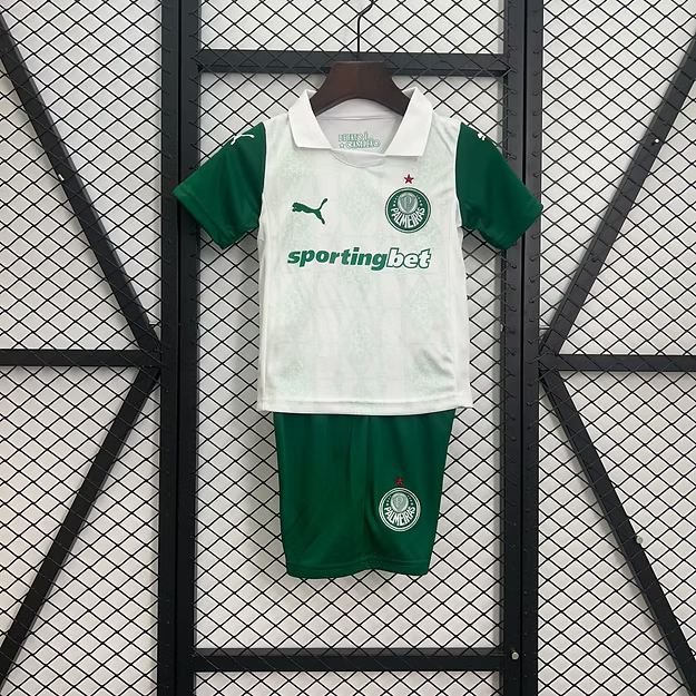 Palmeiras Away 25/26 Kids Kit (Includes Shorts)