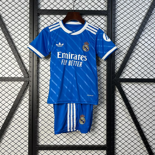 R. Madrid Third 25/26 Kids Kit (Includes Shorts)