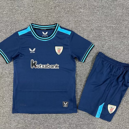 Athletic Bilbao Away 25/26 Kids Kit (Includes Shorts)