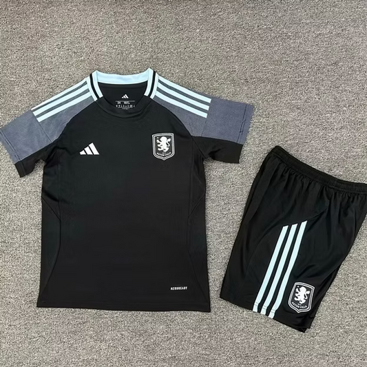 Aston Villa Away 25/26 Kids Kit (Includes Shorts)