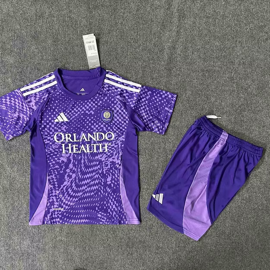 Orlando City Home 2025 Kids Kit (Includes Shorts)