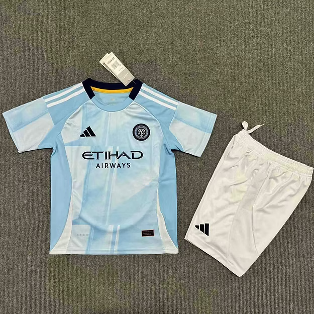 New York City FC Home 2025 Kids Kit (Includes Shorts)