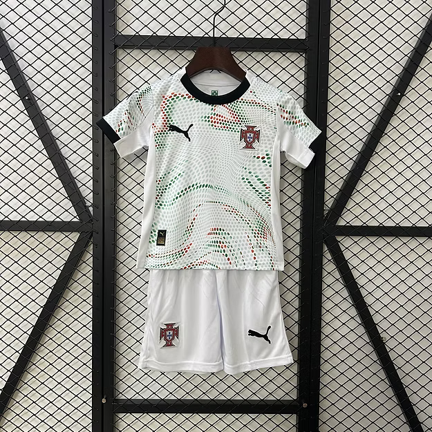 Portugal Away 25/26 Kids Kit (Includes Shorts)
