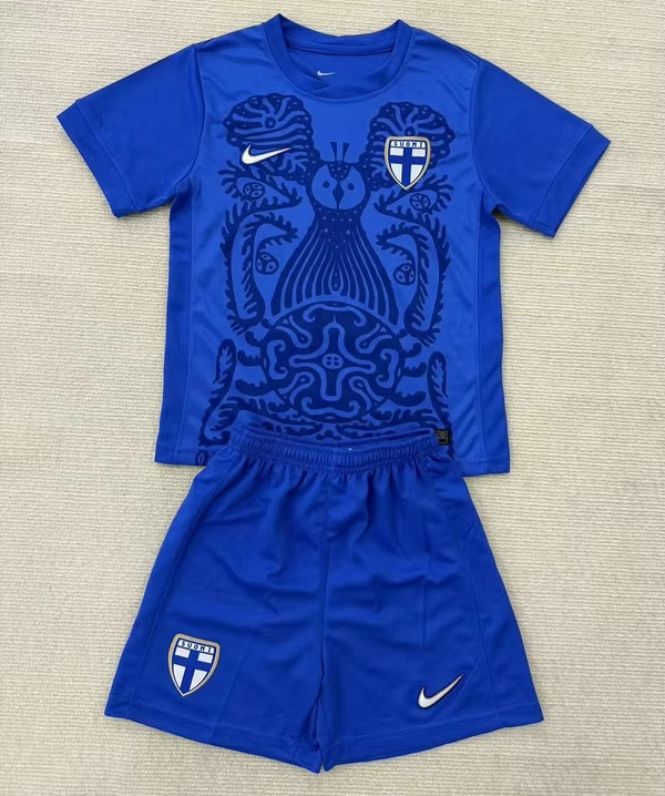 Finland Away 25/26 Kids Kit (Includes Shorts)