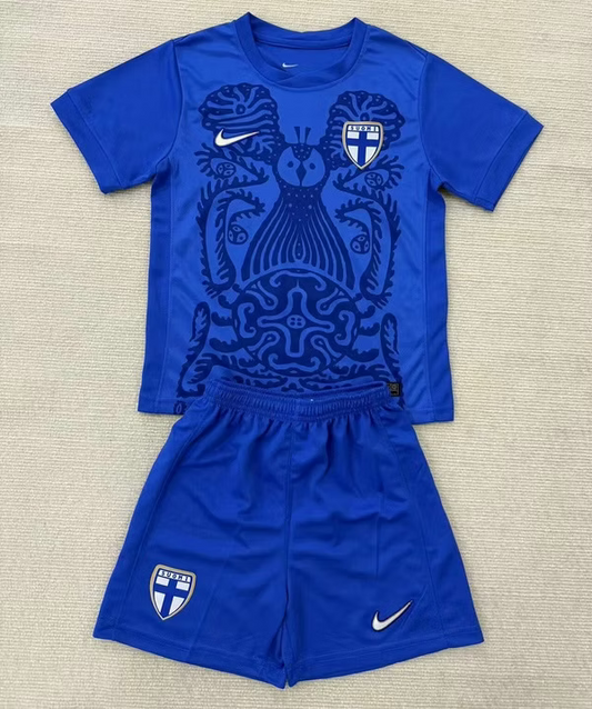 Finland Away 25/26 Kids Kit (Includes Shorts)