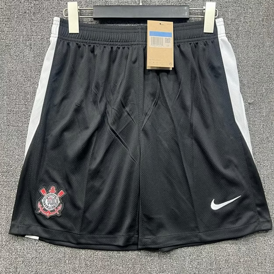 Corinthians Home 2025 Shorts and Socks Set (Can Purchase Separate)